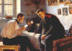 Леонид Пастернак – мастер жанровых композиций