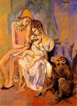Семья акробата с обезьяной, 1905