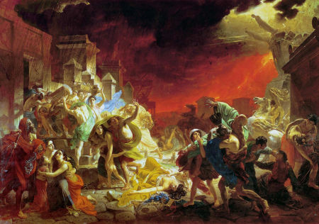 Последний день Помпеи, 1833