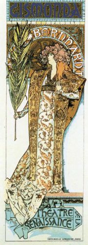 Гисмонда. Рекламный плакат для Сары Бернар, 1894